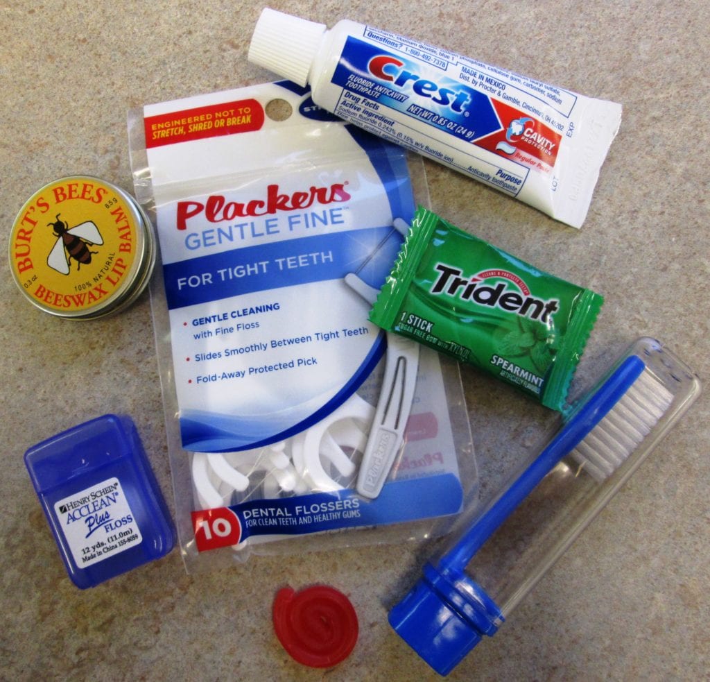 dental travel kit